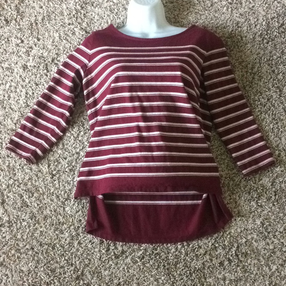Liz Claiborne three-quarter sleeve blouse